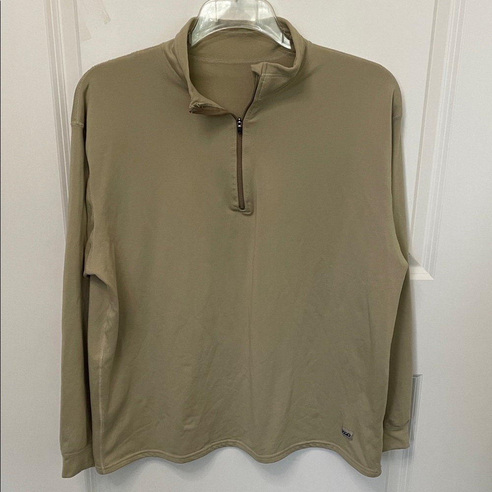XGO Acclimate Tan Pullover XL Technical Apparel Performance Wear